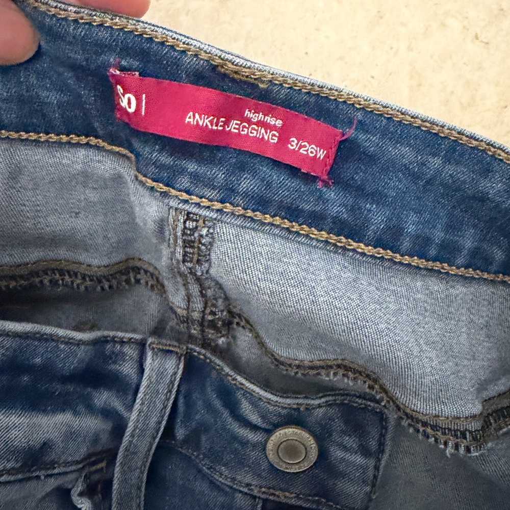SO Women's Distressed Skinny Jeans - Picture 2 of 2
